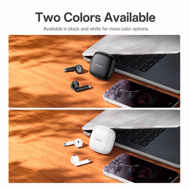 Yesido TWS48 Semi-in-ear TWS Bluetooth Earphone, TWS48