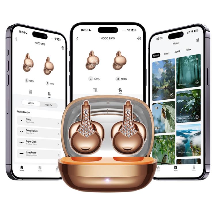 hoco EA15 Triumph Clip-on True Wireless Bluetooth Earphone