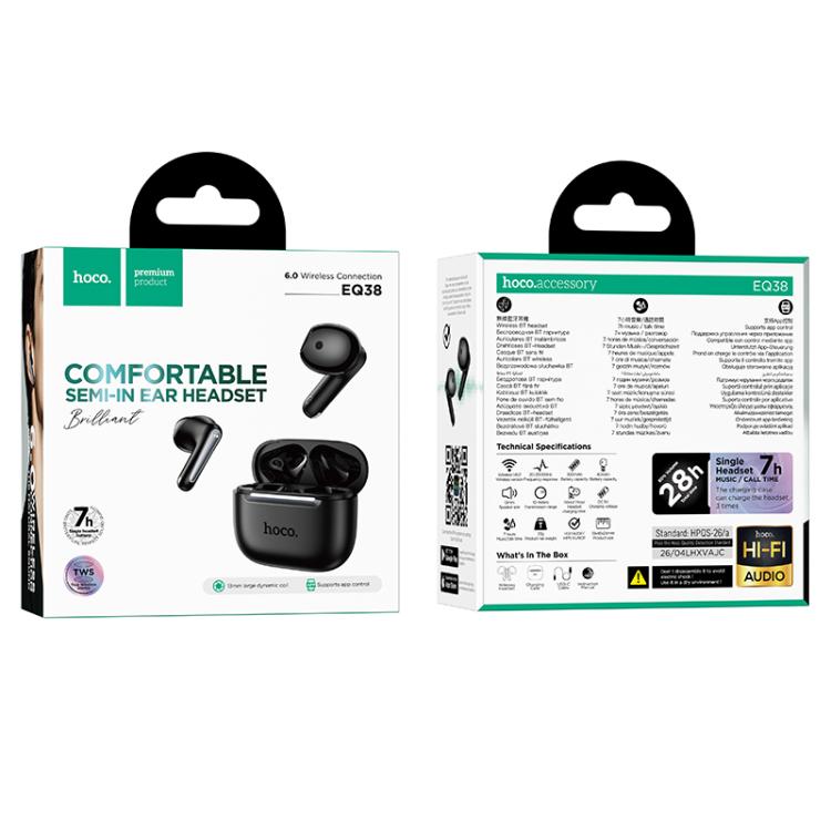 hoco EQ38 True Wireless Noise Reduction Bluetooth Earphone