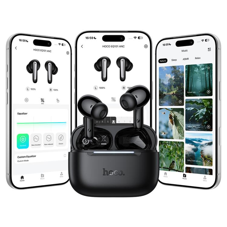 hoco EQ101 Extreme True Wireless ANC+ENC Noise Reduction Bluetooth Earphone