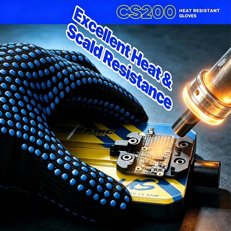 MECHANIC CS200 Wear Resistant Sweat Absorbent High-temperature Resistant Non-slip Gloves