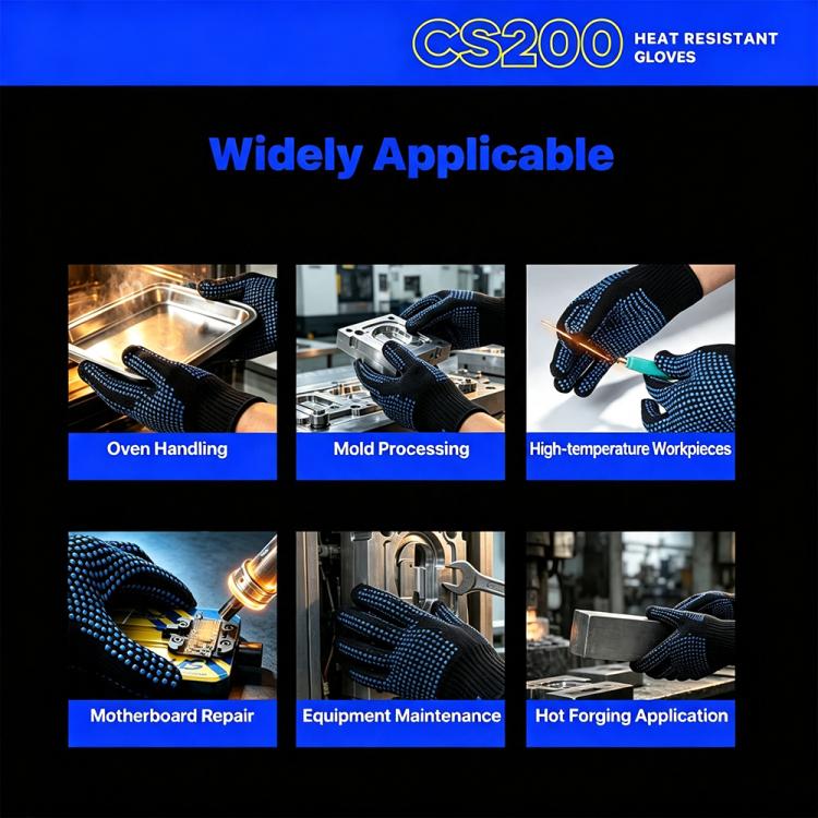 MECHANIC CS200 Wear Resistant Sweat Absorbent High-temperature Resistant Non-slip Gloves