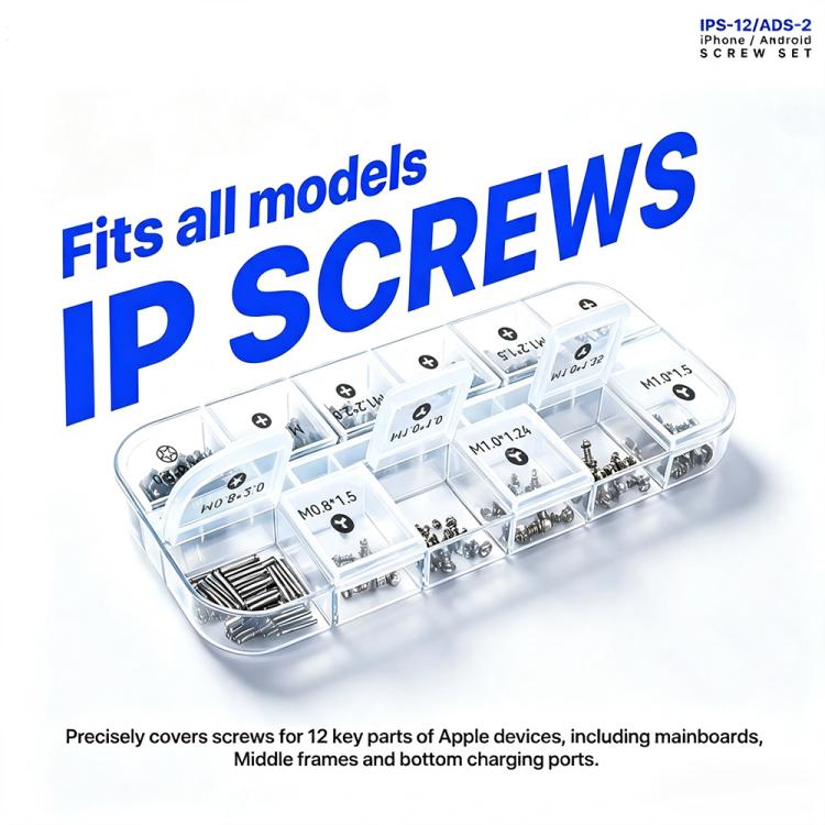 MECHANIC IPS-12 Replacement Repair Screws Kit
