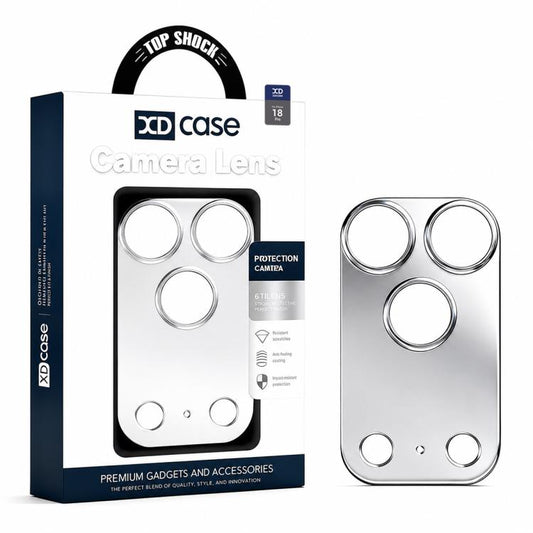 XDcase Titanium Alloy Hollow Camera Lens Protector, For iPhone 18 Pro, For iPhone 18 Pro Max