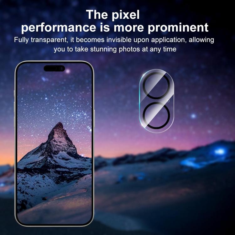 XDcase Silkscreen Integrated Tempered Glass Back Camera Film, For iPhone 18, For iPhone 18 Pro, For iPhone 18 Pro Max
