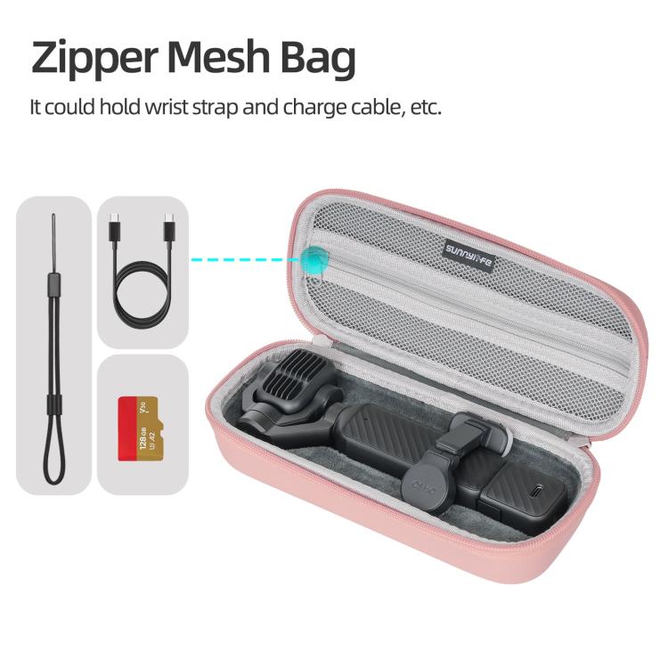 Sunnylife Colorful Protective Organizer Standard Combo Bag, For DJI Osmo Pocket 4P