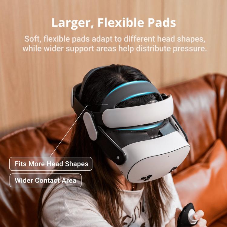 BOBOVR M3 Head Strap for Meta Quest 3 / 3S Adjustable VR Headband Dual Mode Fit, M3