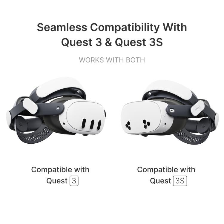 BOBOVR M3 Head Strap for Meta Quest 3 / 3S Adjustable VR Headband Dual Mode Fit, M3