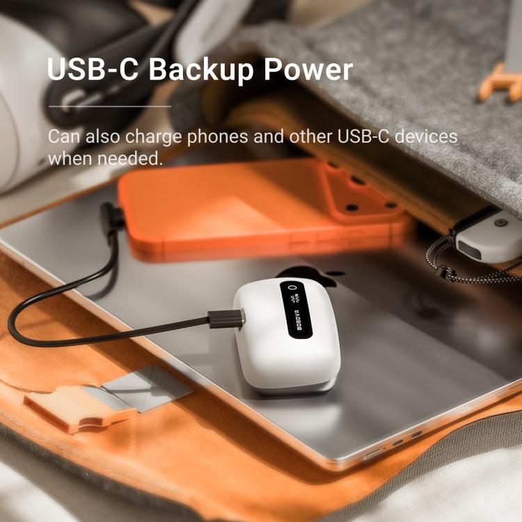 BOBOVR BM60-1 6500mAh Magnetic Battery Kit with Charging Dock for M3 Pro+ / M3 Head Strap, BM60-1