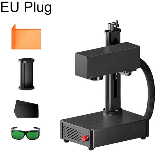 DAJA S4Mini Fiber Laser Marking Machine High-Precision Metal Engraving Machine for Industrial Use, S4Mini, S4Mini + Rotary Axis, S4Mini + Rotary Clamp, S4Mini + Rotary Axis + Clamp