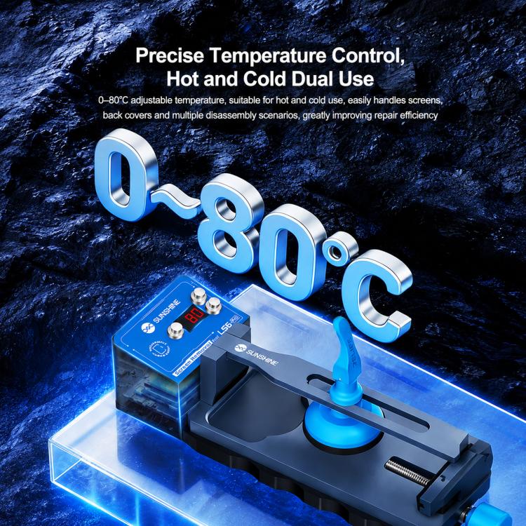 SUNSHINE LS6 Pro Cold or Heated Dual-Use Screen Separator, EU Plug, AU Plug, US Plug, UK Plug