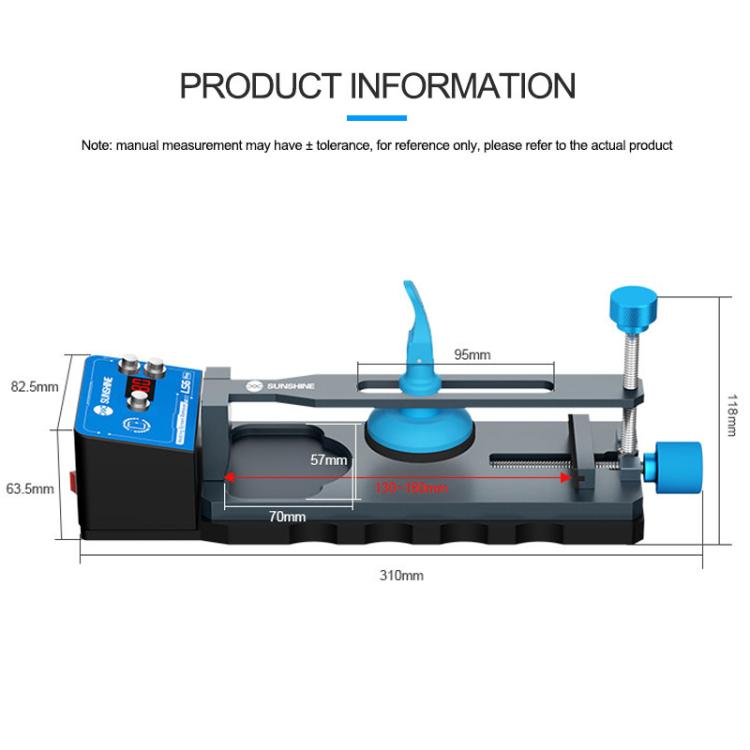 SUNSHINE LS6 Pro Cold or Heated Dual-Use Screen Separator, EU Plug, AU Plug, US Plug, UK Plug