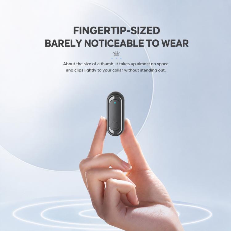 J58 2 in 1 Wireless Lavalier Noise Reduction Microphone with Monitoring Function, Type-C, 8 Pin