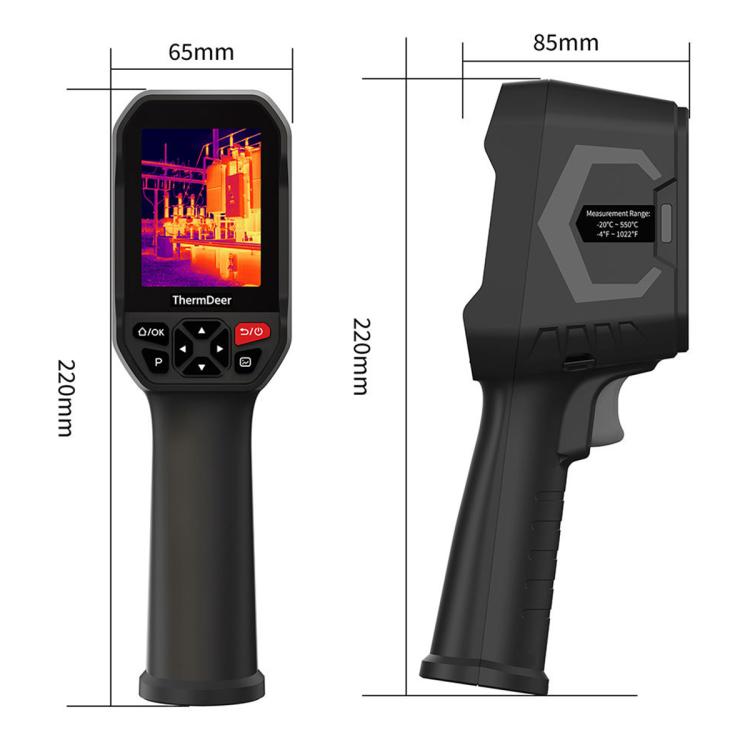 ARTBULL 2.8-inch -20-550 Degrees Celsius Thermal Imager Camera