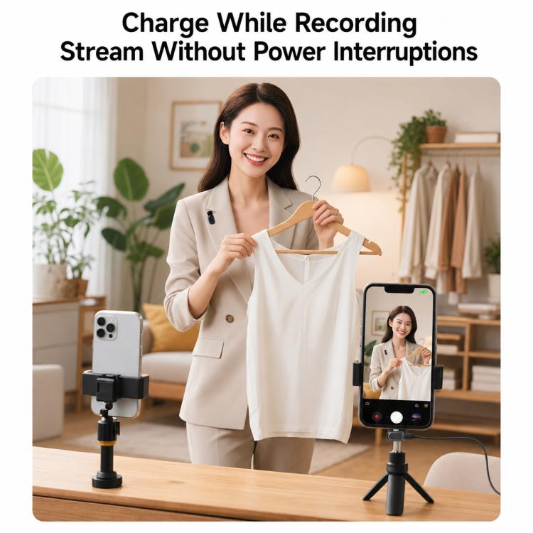 Mini 6 Wireless Lavalier Noise Reduction Microphone, Type-C, 8 Pin