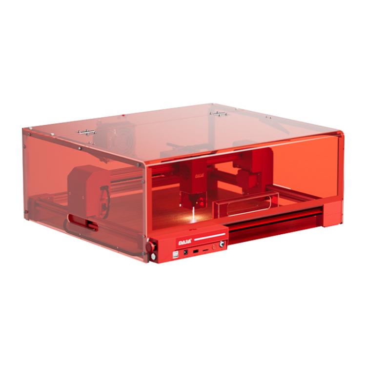 DAJA A6 Pro Enclosed Small Laser Engraving Machine, Blue Laser 5W, Infrared Laser 1W
