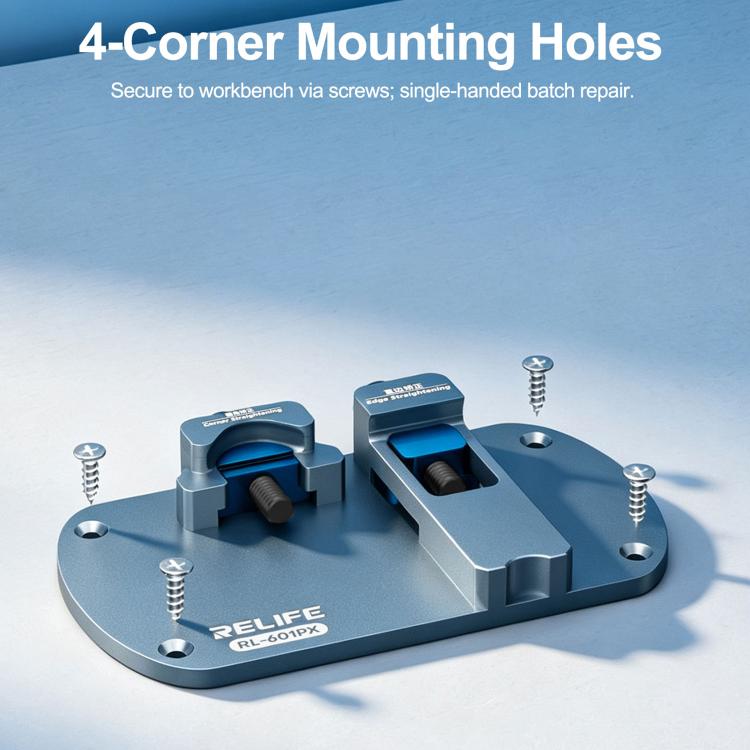 RELIFE RL-601PX Dual-Station Edge Corrector for iPhone Flat Edges and Rounded Corners