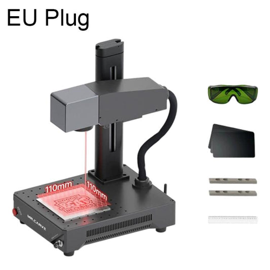 DAJA M1 Ultra 30W Small Fiber Optic Marking Machine, M1 Ultra, M1 Ultra+Rotary Axis, M1 Ultra+Rotary Clamp, M1 Ultra+Rotary Axis+Clamp