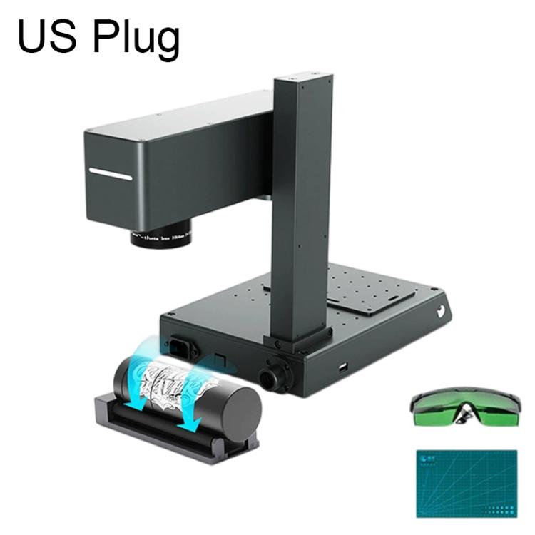 DAJA M4 Dual-Laser Small Fiber Marking Machine for Metal and Wood, M4, M4+Rotary Axis, M4+Rotary Clamp, M4+Rotary Axis+Clamp