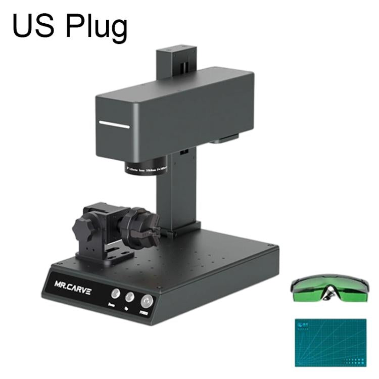 DAJA M4 Dual-Laser Small Fiber Marking Machine for Metal and Wood, M4, M4+Rotary Axis, M4+Rotary Clamp, M4+Rotary Axis+Clamp