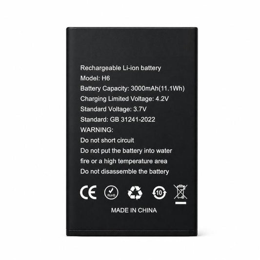 Li-ion Battery, For HAMTOD H6, For HAMTOD H3, For HAMTOD T8 4G