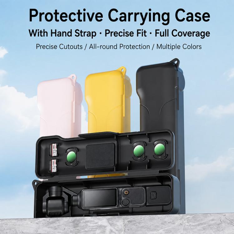 Full-coverage Gimbal Protective Cover with Storage Slots, For DJI Osmo Pocket 4 / 3