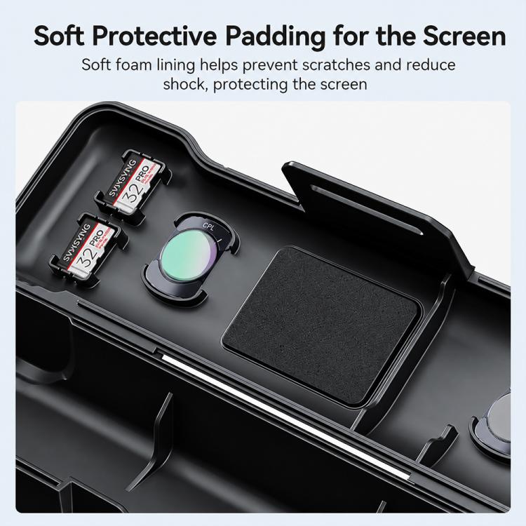 Full-coverage Gimbal Protective Cover with Storage Slots, For DJI Osmo Pocket 4 / 3