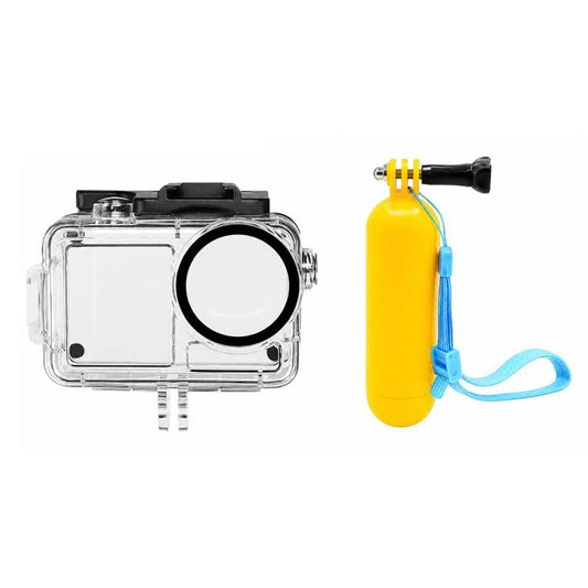 Waterproof Housing 60m Underwater Cameras Cover with Buoyancy Bar, For DJI Osmo Action 6, For DJI Osmo Action 5 Pro / 4 / 3
