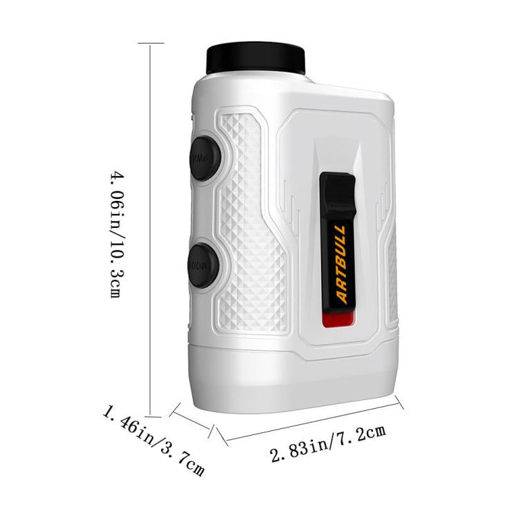 ARTBULL AR-650 Vibrating Golf Rangefinder Laser Rangefinder with Magnet, 650m, 1000m