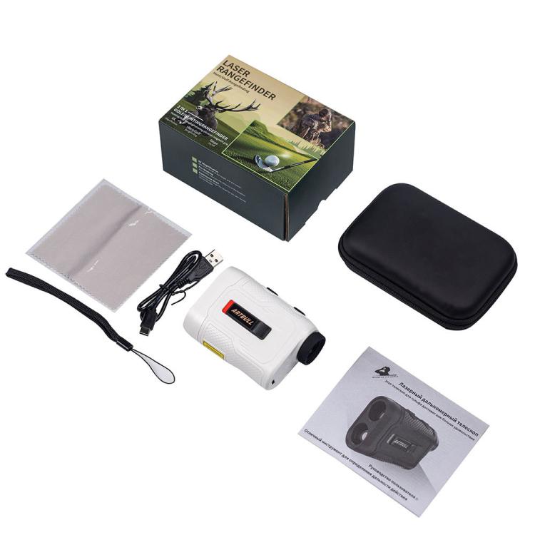 ARTBULL AR-650 Vibrating Golf Rangefinder Laser Rangefinder with Magnet, 650m, 1000m