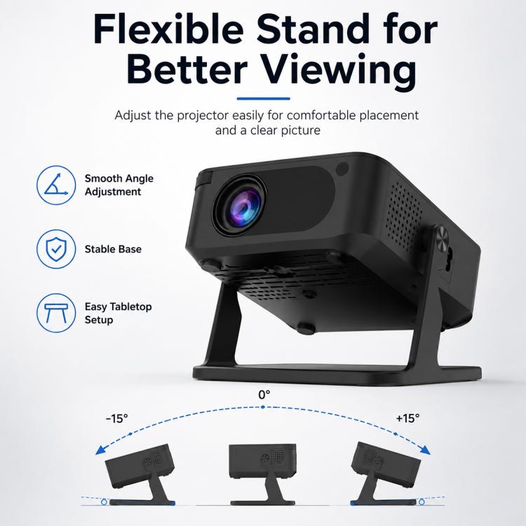 WOWOTO WWT-BL15 Pro Android 14 LCD 720P 150ANSI Smart Projector, WWT-BL15 Pro