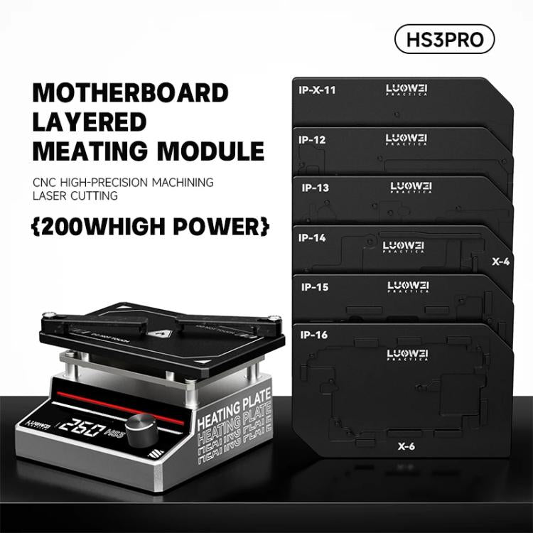 LUOWEI HS3-Pro Motherboard Stacked BGA Soldering Rework Station