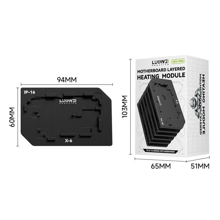 LUOWEI HS3-Pro Motherboard Stacked BGA Soldering Rework Station