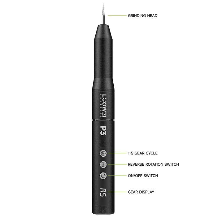 LUOWEI LW-P3 Adjustable Speed ??Smart Electric Polishing Pen