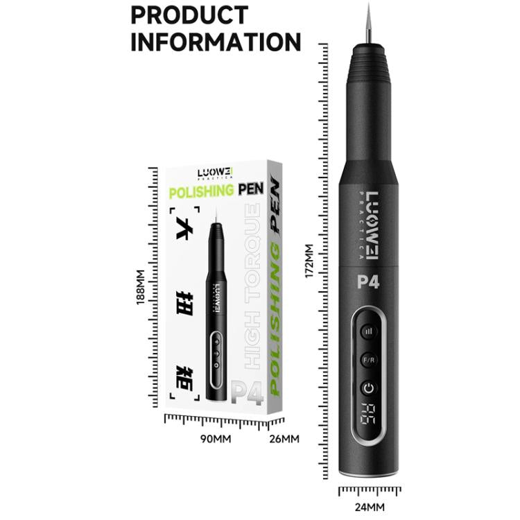LUOWEI LW-P4 Adjustable Speed ??Smart Electric Polishing Pen