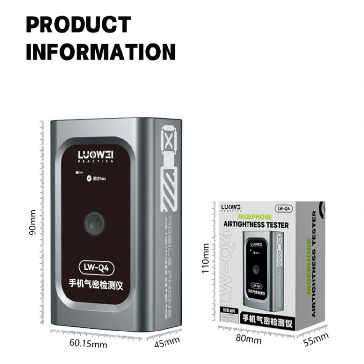 LUOWEI LW-Q4 Mobile Phone Air Tightness Detector