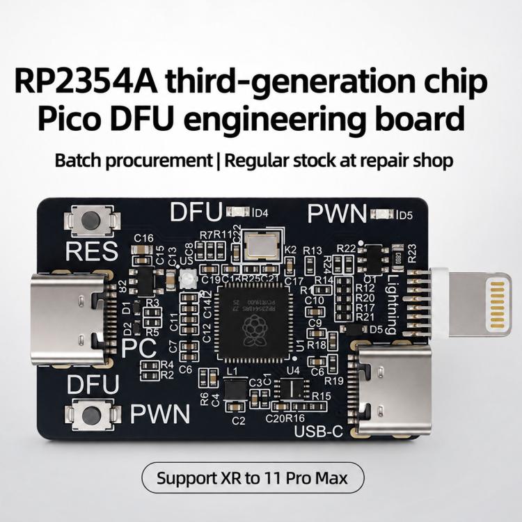 SUNSHINE RP2354A Third-Generation Chip PICO DFU Engineering Board for iPhone XR-11 Pro Max
