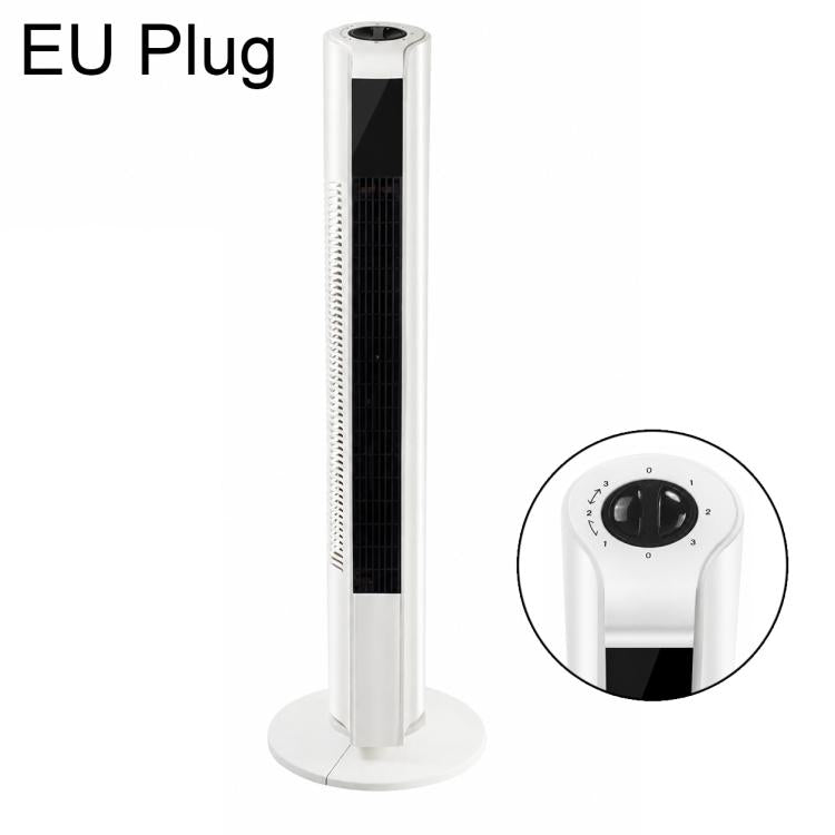 Freestanding Tower Fan, Three-Speed Bladeless Floor Fan, Manual Control Version, Remote Control Version