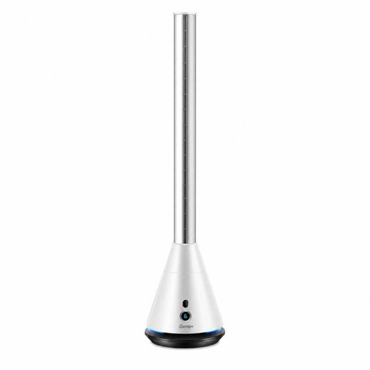 Carkiien SKJ-CR010D Floor Freestanding Bladeless Tower Fan, Circulation Fan with Remote Control