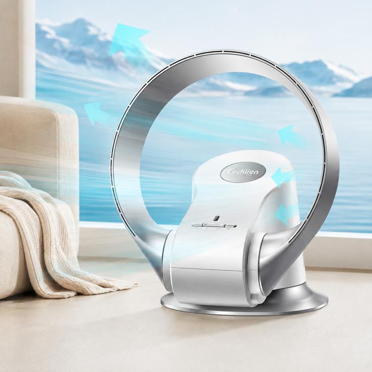 Carkiien SKJ-CR309WD Smart Remote Control Tabletop and Wall Mount Bladeless Fan