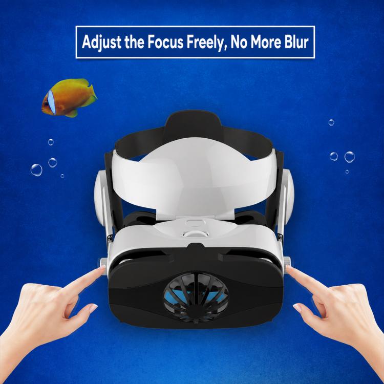 FIIT VR 5F Earphone Edition VR Glasses for 4.0-6.3 inch Phone, 5F Host, 5F+052, 5F+053, 5F+C8S with Holder, 5F+Y1 White, 5F+Y1 Black