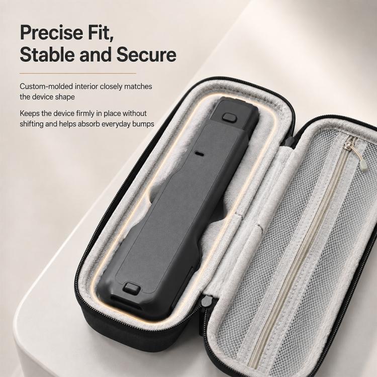Portable Shockproof PU Camera Storage Bag, For Insta360 Luna Ultra