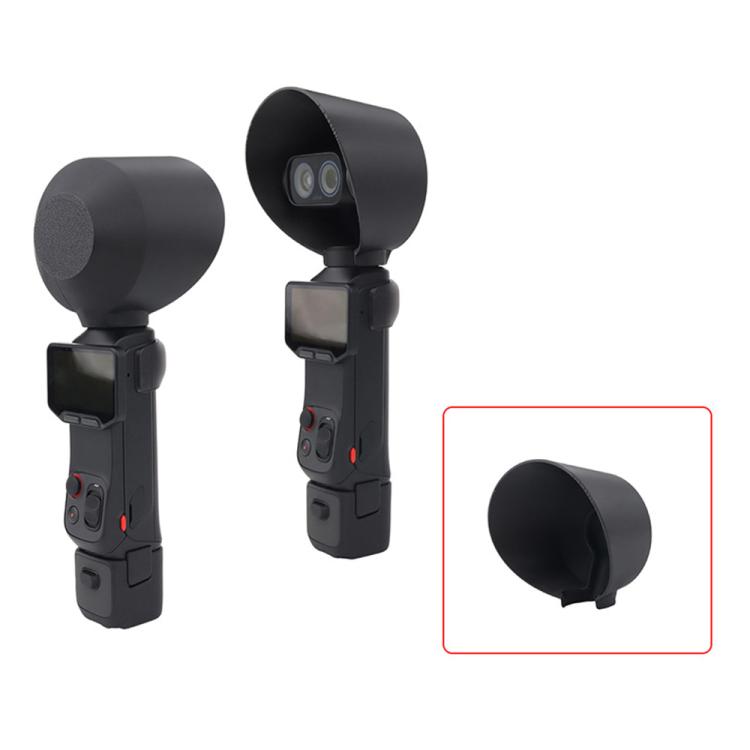 Lens Hood Anti-Glare Lens Shield Scratch-Resistant Protective Cover, For Insta360 Luna Ultra