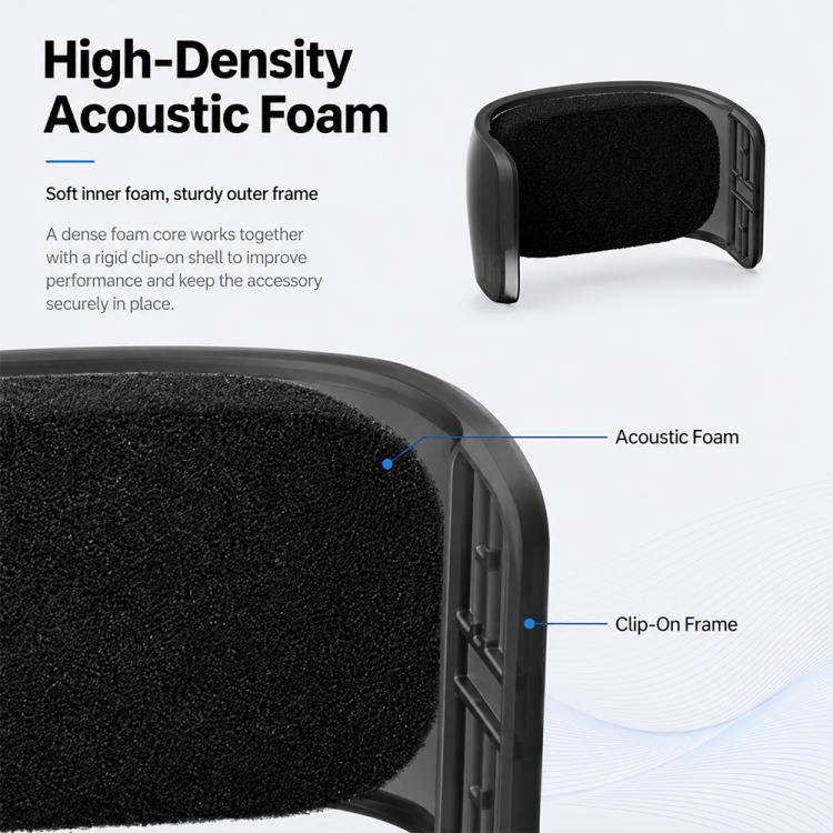 Microphone Wind Muff Noise Reduction Windshield Cover, For Insta360 Luna Ultra