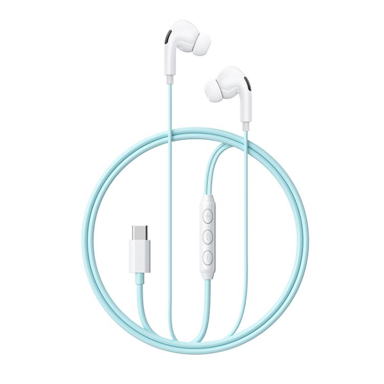 WK YB13 Macaron Series 1.2m Wired Earphones for Music & Calls, 3.5mm, Type-C Digital, 8 Pin