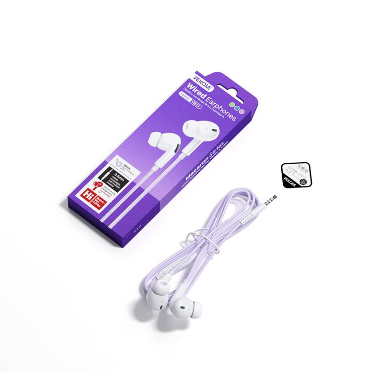 WK YB13 Macaron Series 1.2m Wired Earphones for Music & Calls, 3.5mm, Type-C Digital, 8 Pin