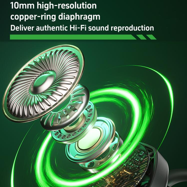 WK YC10 Gudlike Series 1.2m Wired Gaming Earphones, 3.5mm No RGB, Type-C with  RGB