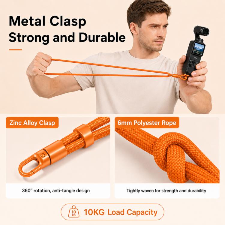 XDcase 4-in-1 Set Camera Wrist Strap Phone Lanyard for DJI, Insta360, GoPro and Other Action Cameras