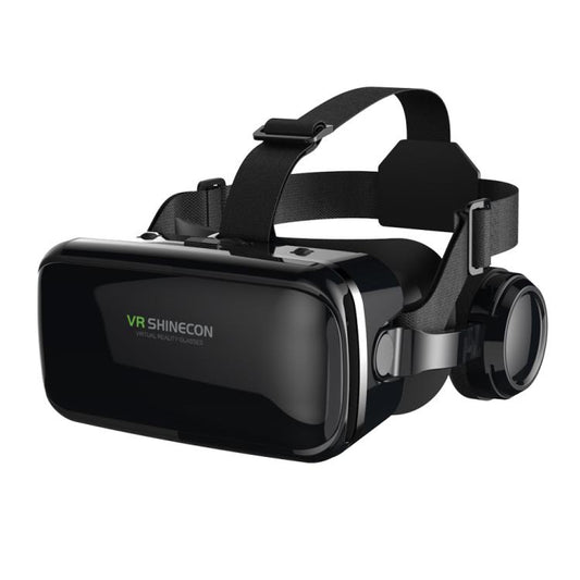 VR SHINECON G04E Earphone Edition 3D Phase Sound VR Glasses for 4.7-6.0 inch Phone, G04E Host, G04E+052, G04E+053, G04E+B01, G04E+B03, G04E+C8S with Holder, G04E+S01, G04E+Y1 White, G04E+Y1 Black