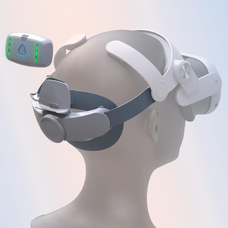 FIIT VR T302 Power Head Strap For Meta Quest 3 / Quest 3S, FIIT VR T302 Power